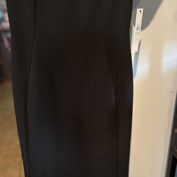 NWT-Classic, elegant Calvin Klein Black Sheath - Picture 2 of 10